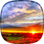 Sonnenaufgang Live Hintergrund Zeichen