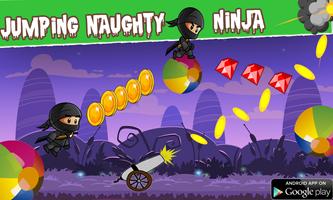 jumping naughty ninja game 截圖 1