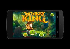 King Monkey Adventure - Banana Super Run Affiche