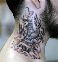 3 Schermata Neck Tattoo Design