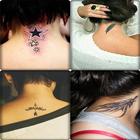 Icona Neck Tattoo For Girl Ideas