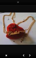 برنامه‌نما Necklace Name Ideas عکس از صفحه