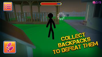 Neighbor Zombie Stickman 3D imagem de tela 2