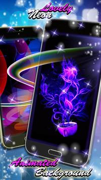 Fondo De Pantalla En Movimiento 3d Neon For Android Apk Download