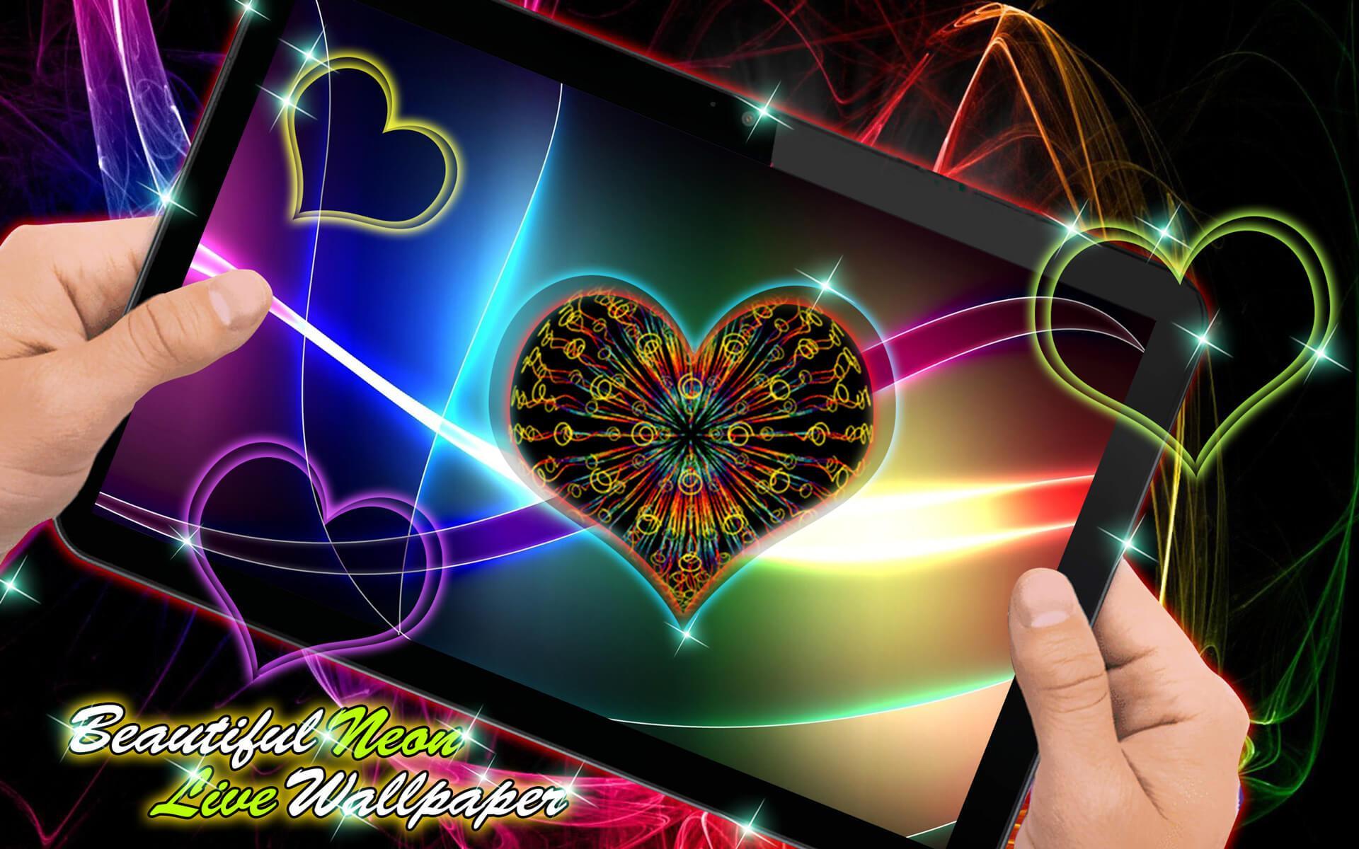  Wallpaper  Neon Hidup    Gambar Animasi  for Android APK 