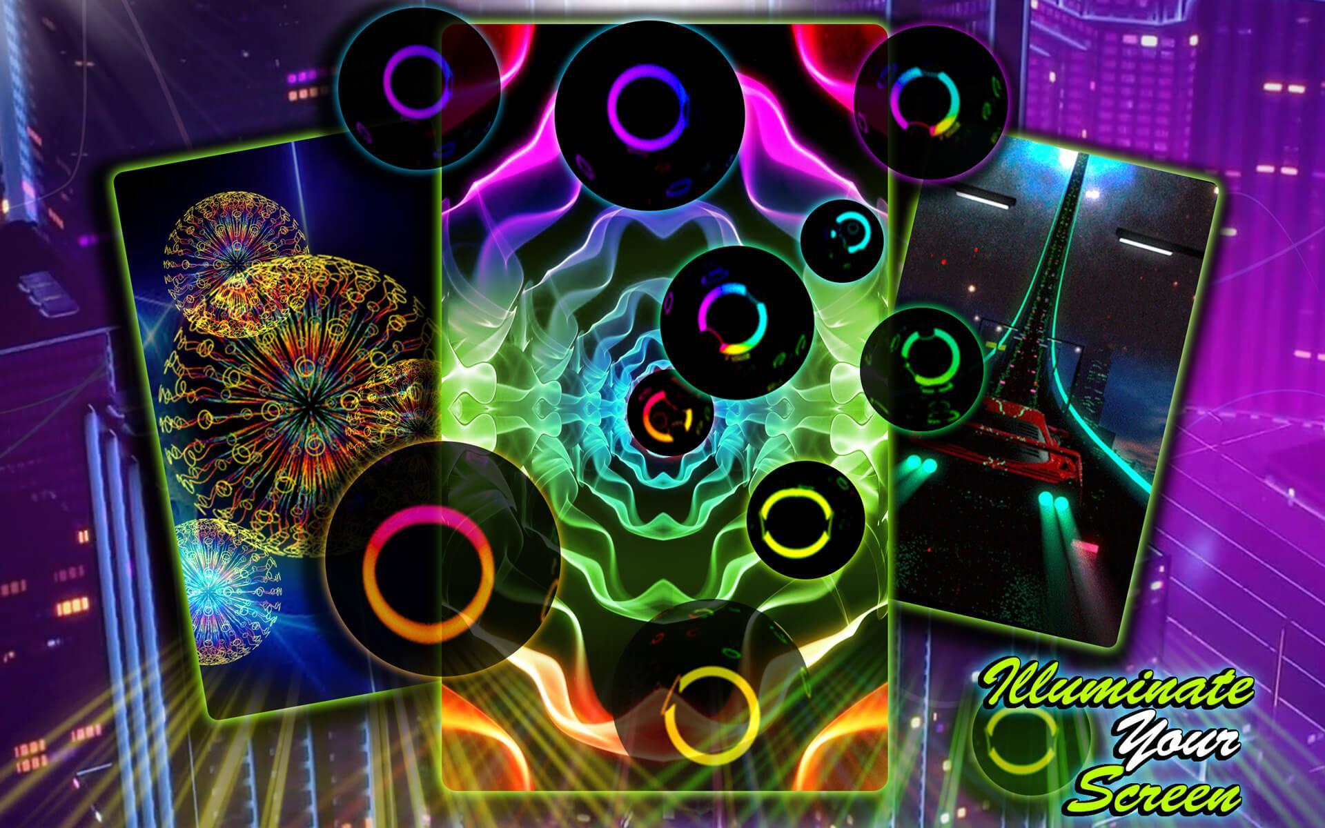  Wallpaper  Neon Hidup    Gambar Animasi  for Android APK 