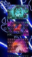 Néon Thèmes Clavier Animaux capture d'écran 1
