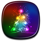 Neon Christmas Live Wallpaper Zeichen