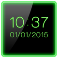 Neon Digital Clock