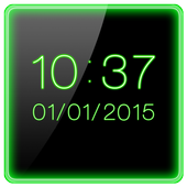 Neon Digital Clock icon