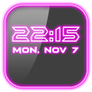 Neon Digital Clock APK