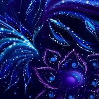1 Schermata Neon Flower Live Wallpaper