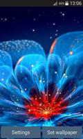 Neon Flower Live Wallpaper ảnh chụp màn hình 3