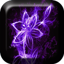 Neon Flowers Live Wallpaper APK