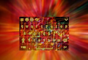 Neon Keyboard Themes syot layar 2