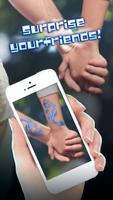 Neon Tattoo Prank Poster