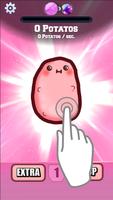 Kawai Cute Potato Clicker Poster