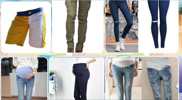 Design de pantalons pour hommes et femmes neufs capture d'écran 2