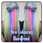 New Colouring Hair Trend Zeichen