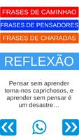 Frases de reflexao (Free) ポスター