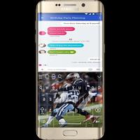 New England Patriots Keyboard постер