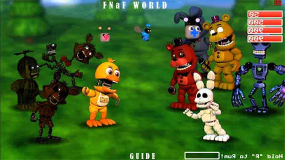 FNAF World [CHARACTERS] APK for Android Download