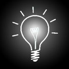 Simple LED flashlight icon