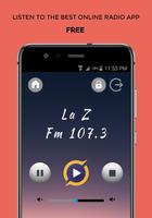 La Z FM 107.3 Radio App Mexico Gratis En Línea Affiche