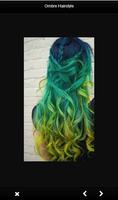 Новый Ombre Прическа постер