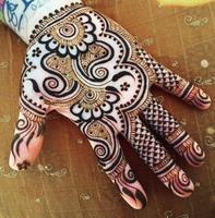 New Simple Mehndi  Design Affiche