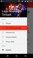 Lagu Nostalgia Terbaik Ekran Görüntüsü 1
