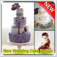 New Wedding Cake Designs Affiche