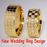 New Wedding Ring Design Affiche