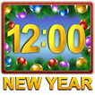 新年时钟小部件