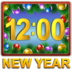 New Year Clock Widget icon