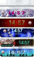 New Year Clock Widget syot layar 2