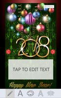 2018 New Year Greeting Cards penulis hantaran