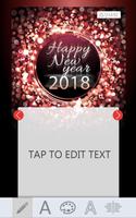 2018 New Year Greeting Cards syot layar 1