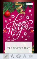 2018 New Year Greeting Cards syot layar 2