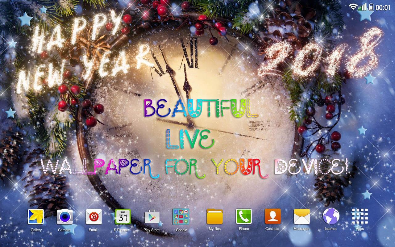 Gambar Tahun Baru Bergerak Wallpaper Hidup Natal APK Download