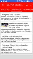 New York Islanders All News स्क्रीनशॉट 1