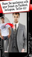 New York Men Suit Photomontage ภาพหน้าจอ 3