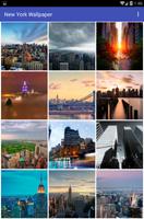 New York Wallpaper Affiche