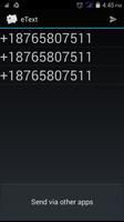 eText SMS encrypter 截图 1