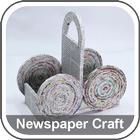 DIY Newspaper Craft icon