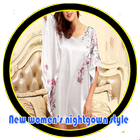 New womens nightgown style icône