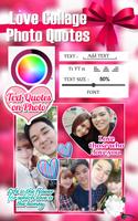 Love Collage Photo Quotes ảnh chụp màn hình 1