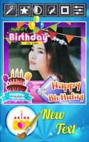 Happy Birthday Photo Editor+ syot layar 2