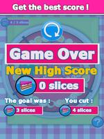 Cut a Slice - addicting games Ekran Görüntüsü 1