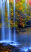 4D Waterfall Wallpaper captura de pantalla 1